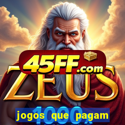 jogos que pagam dinheiro de verdade no pix